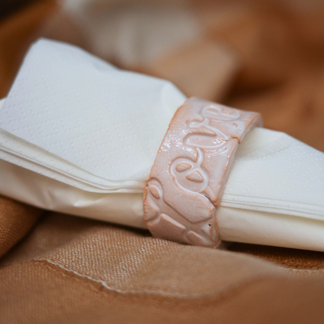 Anello Porta Tovagliolo in Ceramica